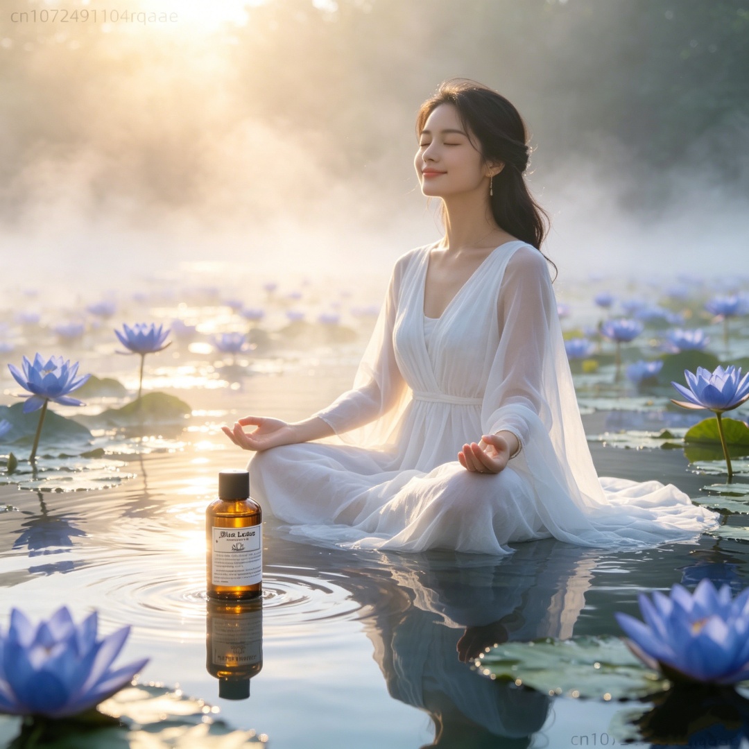 Home Fragrance Organic - Pure Natural Blue Lotus Essential Oil