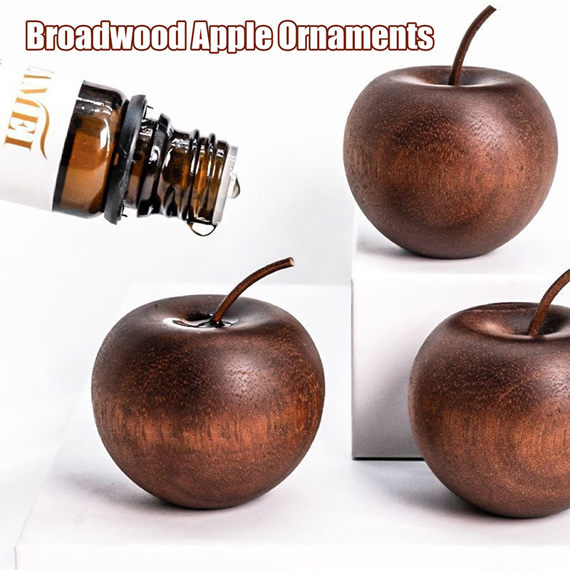 1PCS Of Wooden Apple Shaped Es - Home Fragrance Essential Oils review and price
