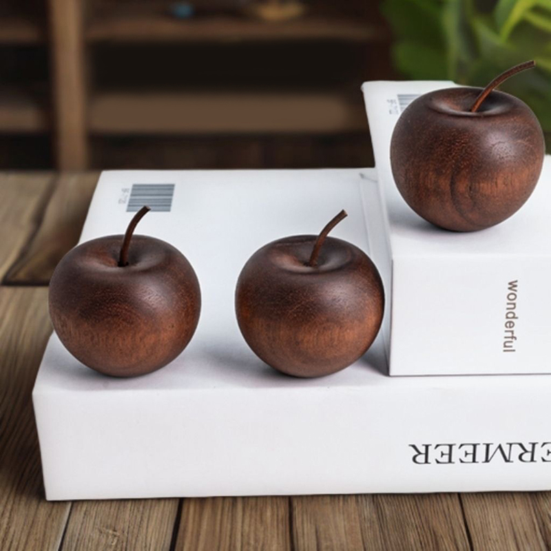 1PCS Of Wooden Apple Shaped Es - Home Fragrance Essential Oils review and price