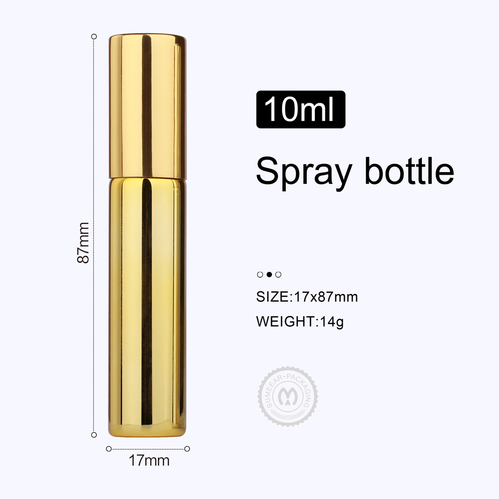 100Pieces/Lot 10ML Portable UV - Perfume Atomizer Travel review and price