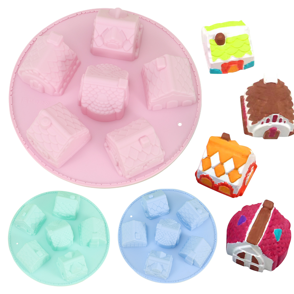 Silicone 6 Cavity Gingerbread  - Home Fragrance Gingerbread review and price