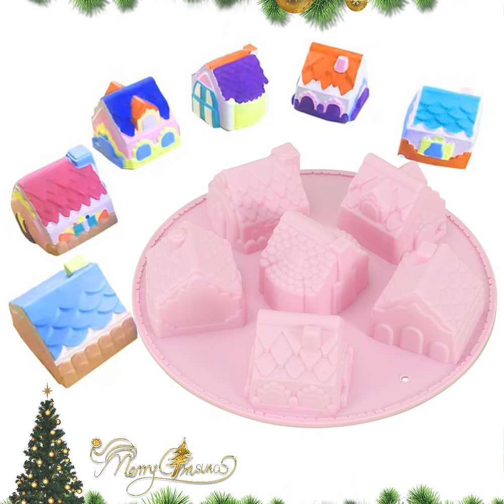 Silicone 6 Cavity Gingerbread  - Home Fragrance Gingerbread review and price