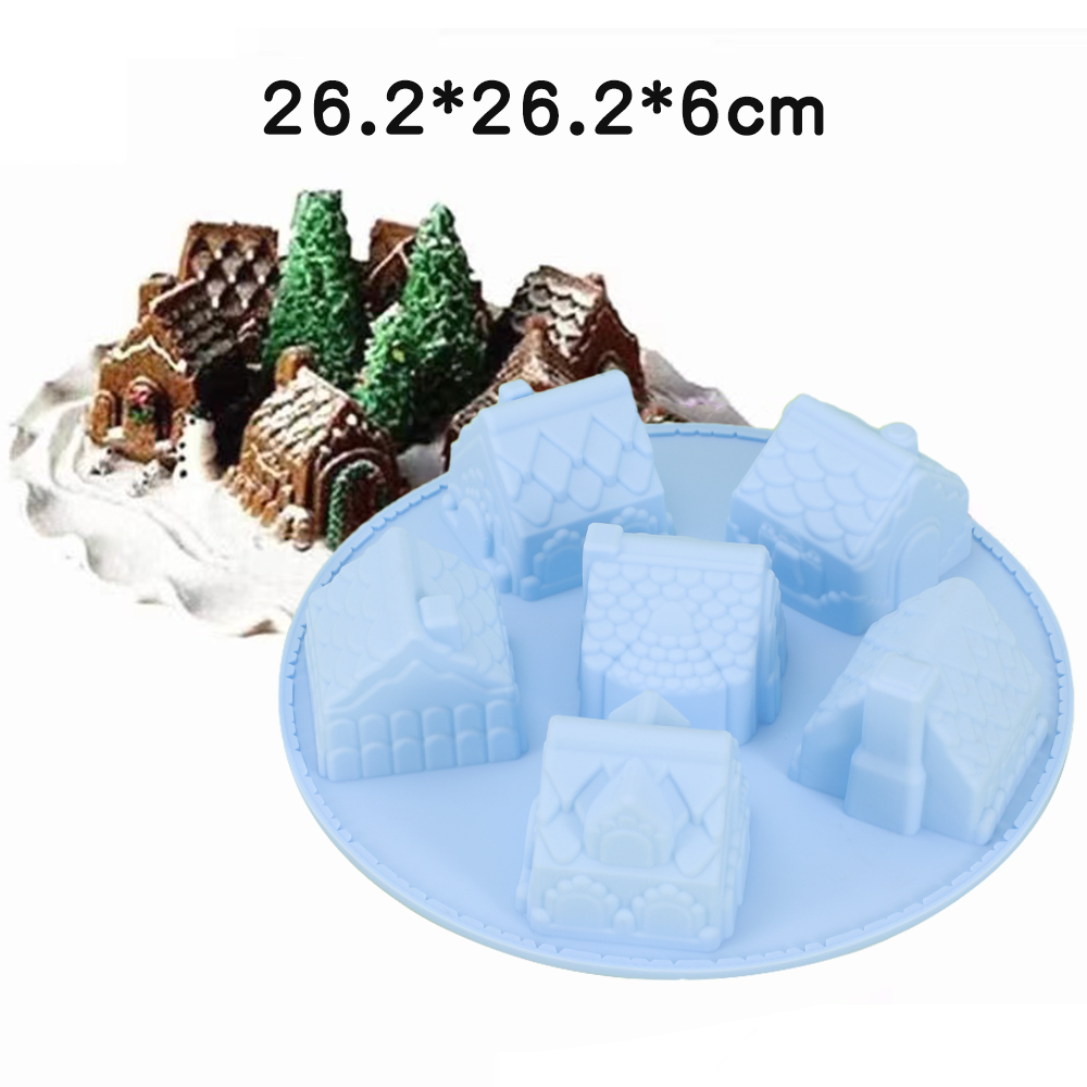 Silicone 6 Cavity Gingerbread  - Home Fragrance Gingerbread review and price