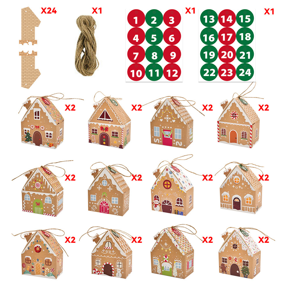 24Pcs Christmas Gingerbread Tr - Home Fragrance Gingerbread review and price