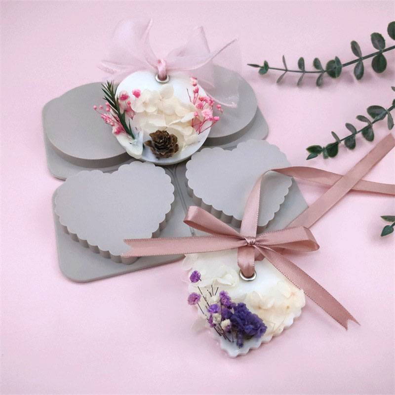 Round Heart Scented Wax Melt S - Home Fragrance Sachet review and price