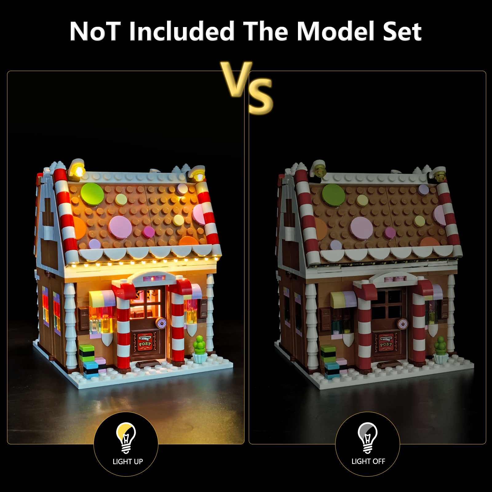LYBMTWF LED Lighting Kit Compa - Home Fragrance Gingerbread review and price