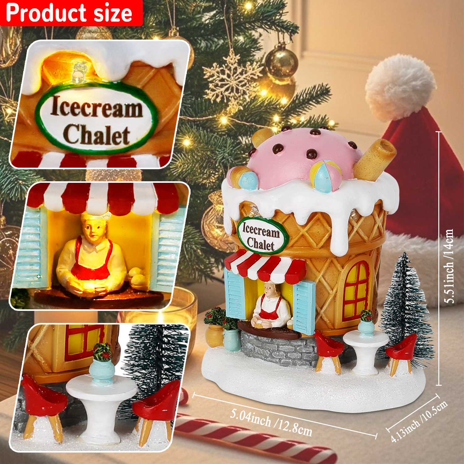 Light up Gingerbread Village H - Home Fragrance Gingerbread review and price