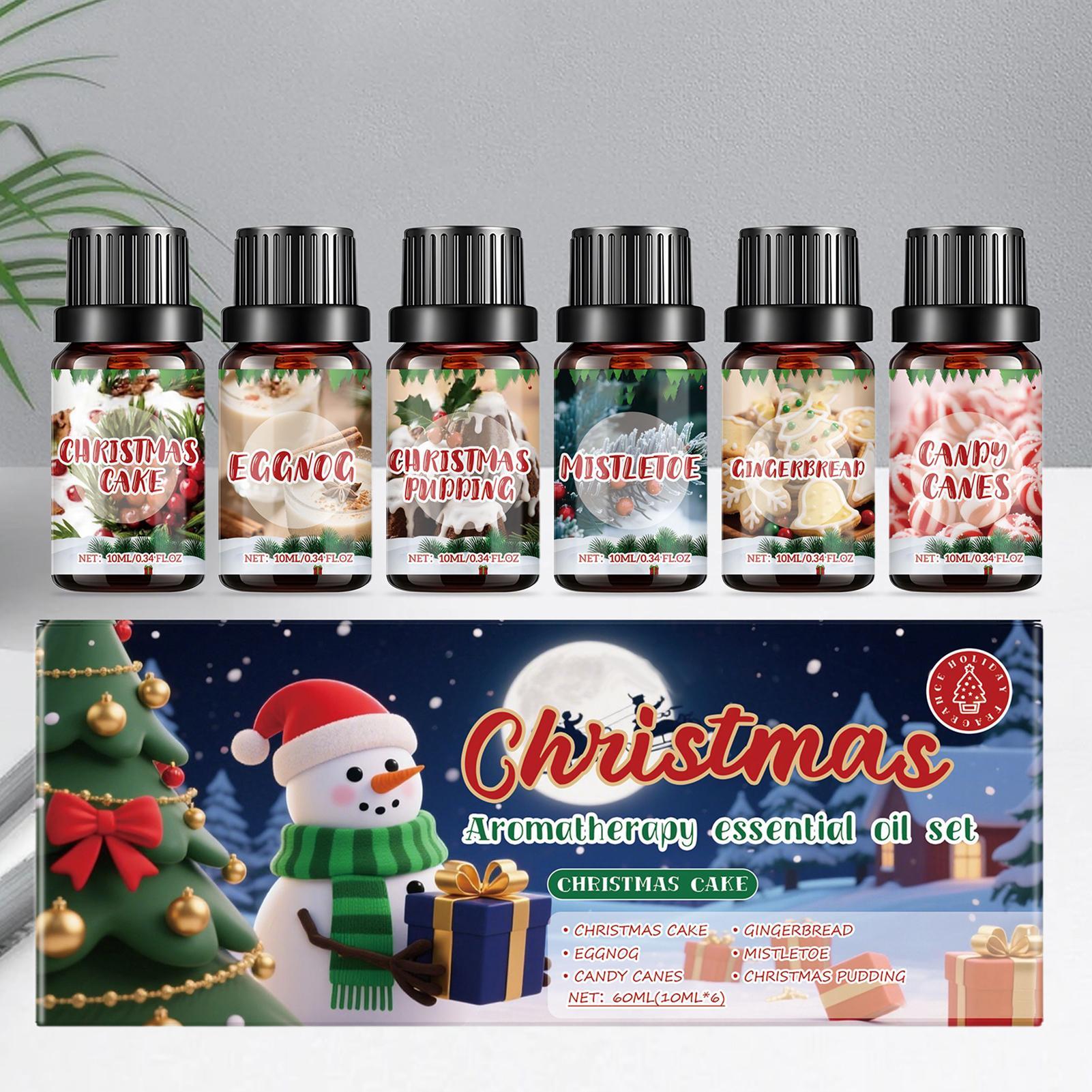 6 Pcs Christmas Fragrance Oils - Xmas Home Fragrance review and price