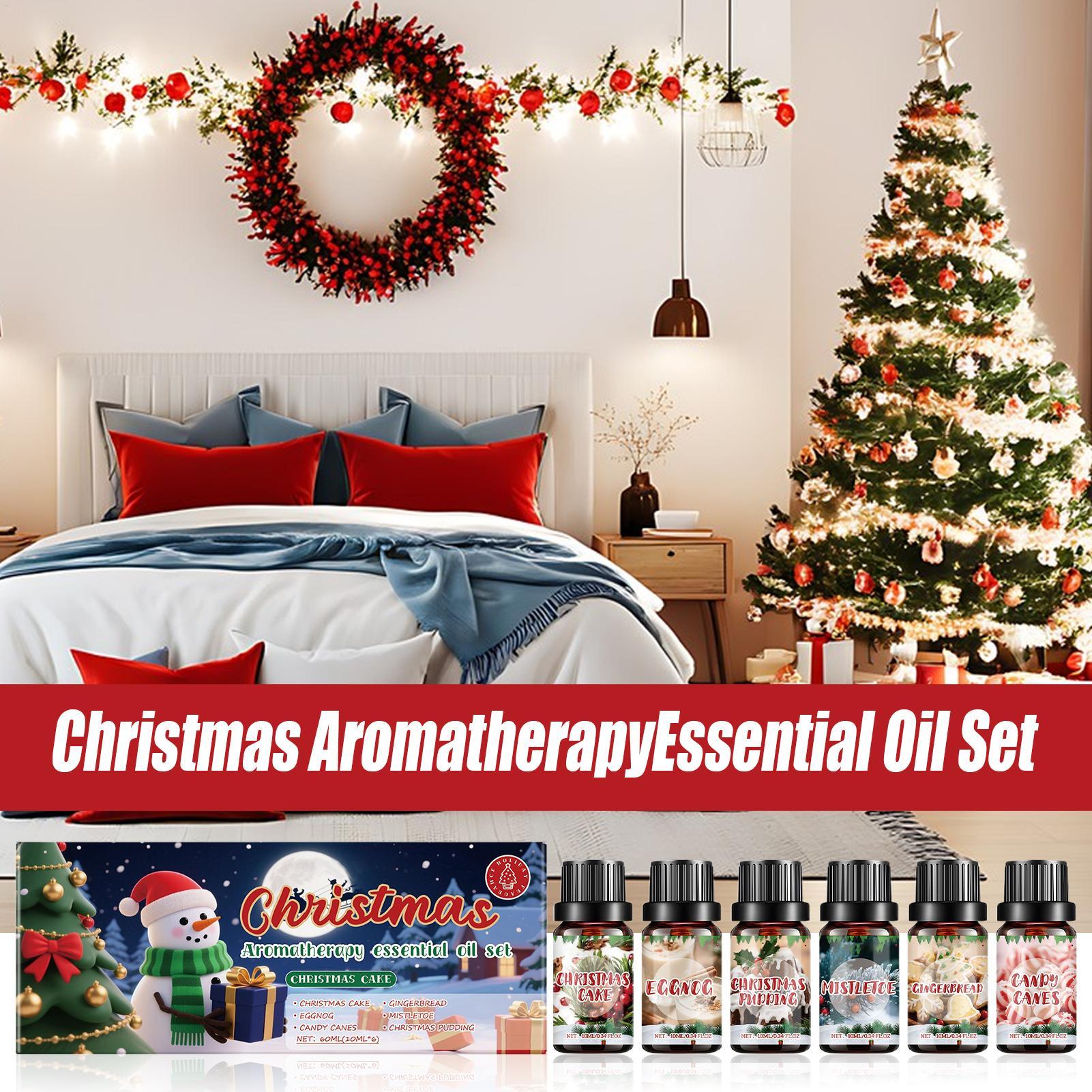 6 Pcs Christmas Fragrance Oils - Xmas Home Fragrance review and price