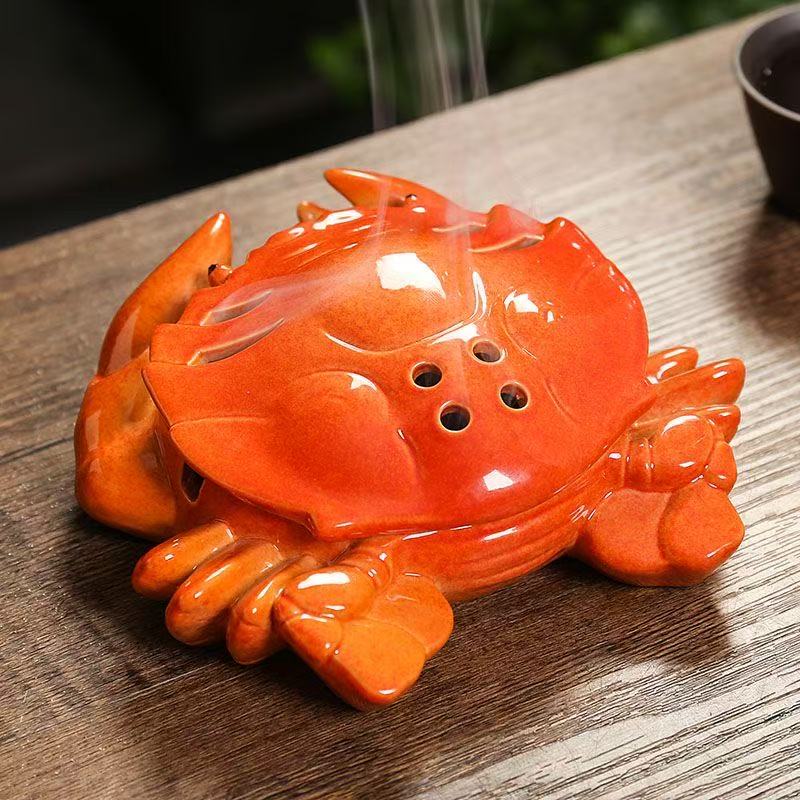 Funny Crab Shaped Incense Stov - Xmas Home Fragrance review and price