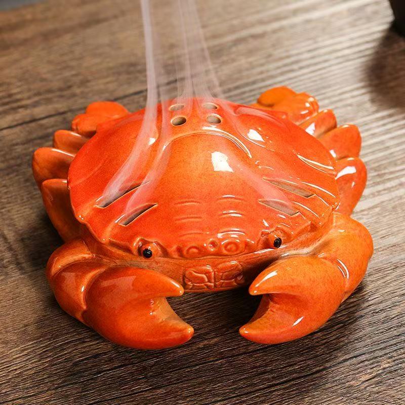 Funny Crab Shaped Incense Stov - Xmas Home Fragrance review and price