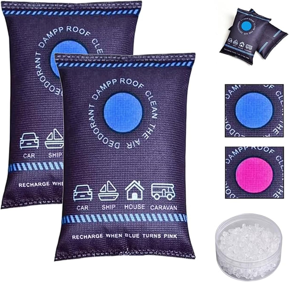 Reusable Silicone Dehumidifier - Home Fragrance Sachet review and price